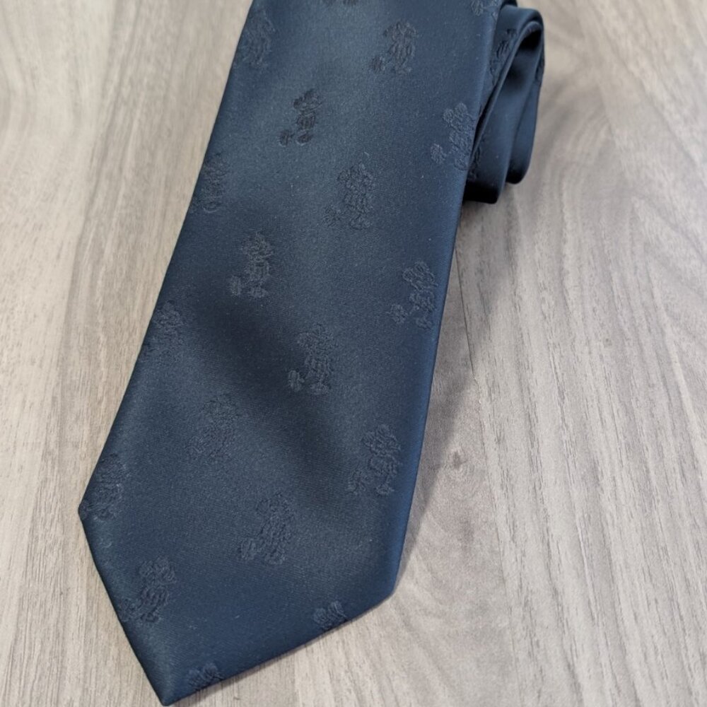 Mickey Mouse Vintage Necktie in Navy Blue Cervantes